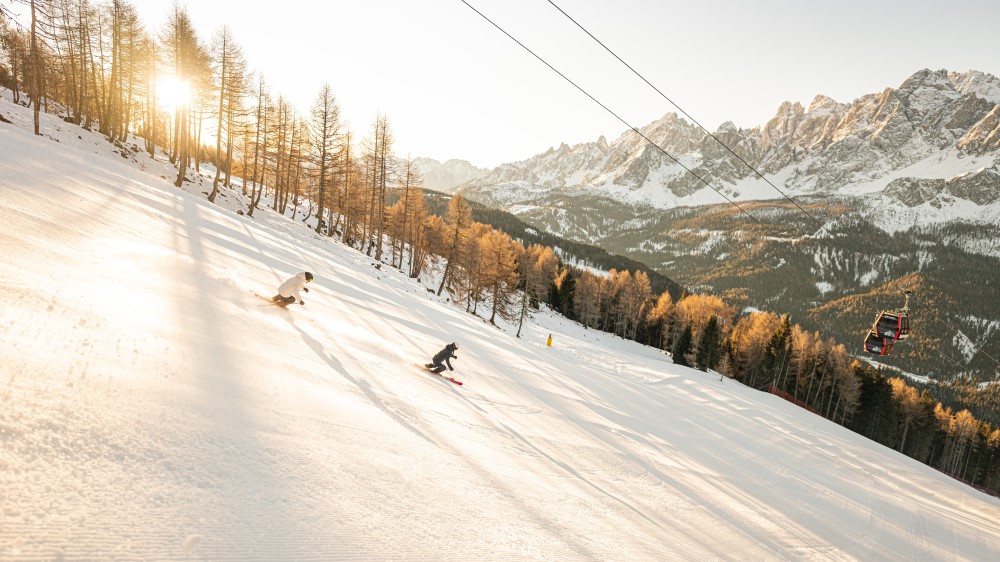 Skiën in 3 zinnen dolomites © wisthaler.com.